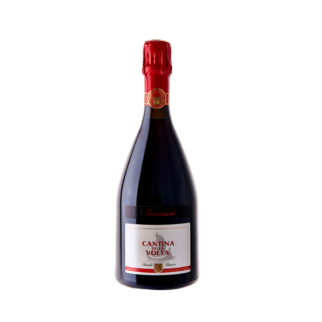 Lambrusco di Sorbara DOP, Spumante Brut 2014,Trentasei, Champagne Method