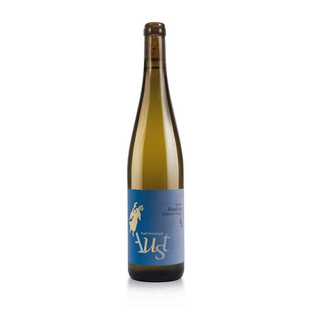 Riesling, Radebeuler Goldener Wagen, QbA trocken 2020 -...