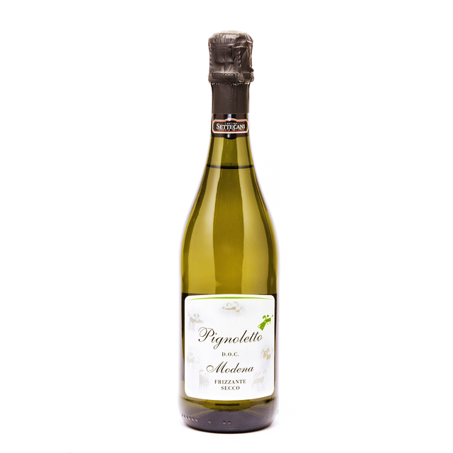 Pignoletto DOP Modena, frizzante secco, Cantina Settecani